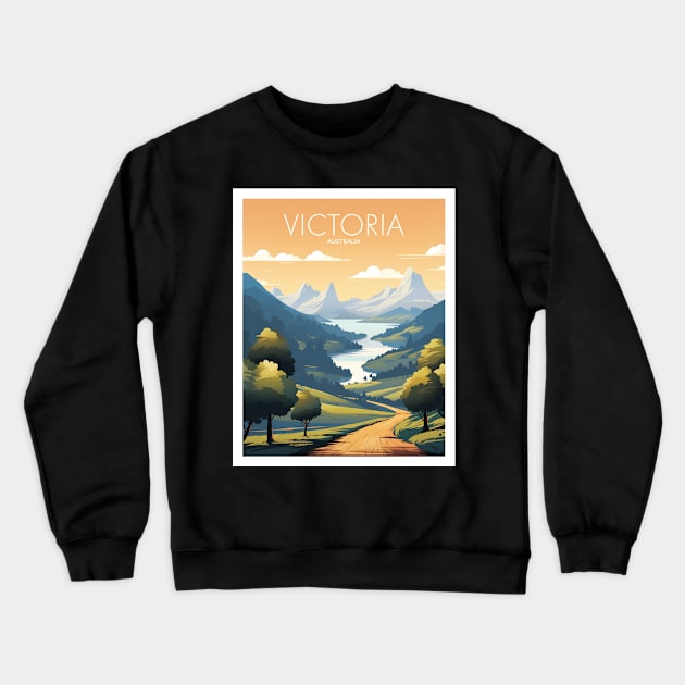 VICTORIA Crewneck Sweatshirt by MarkedArtPrints